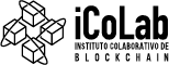 Logomarca da empresa iColab, instituto colaborativo de blockchain